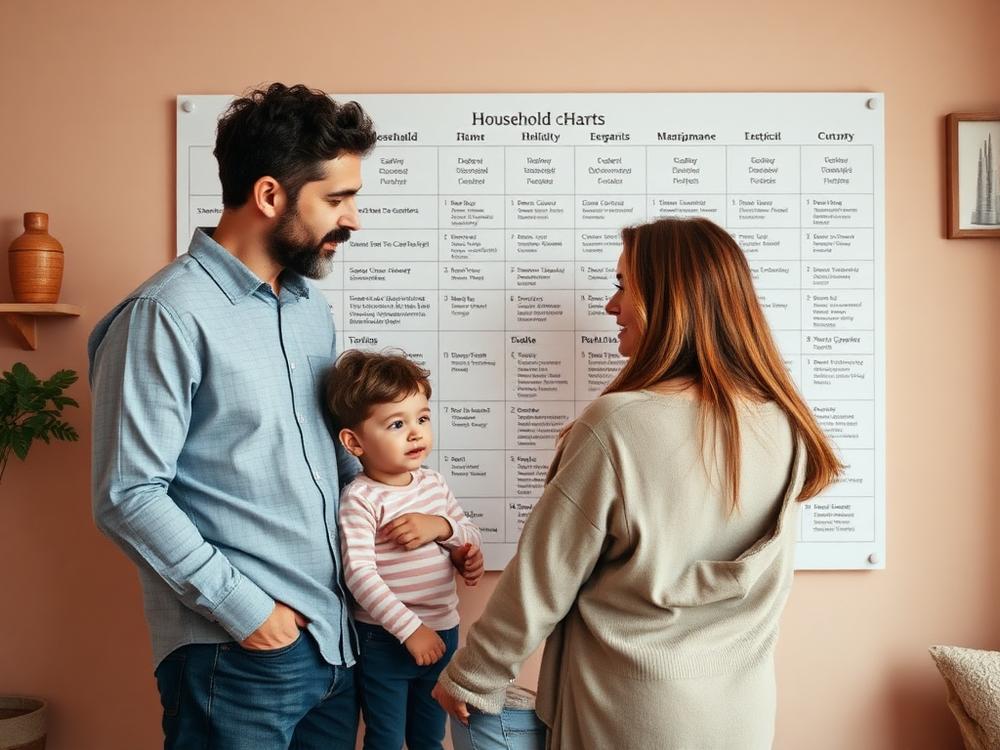 Família diante de um quadro de responsabilidades